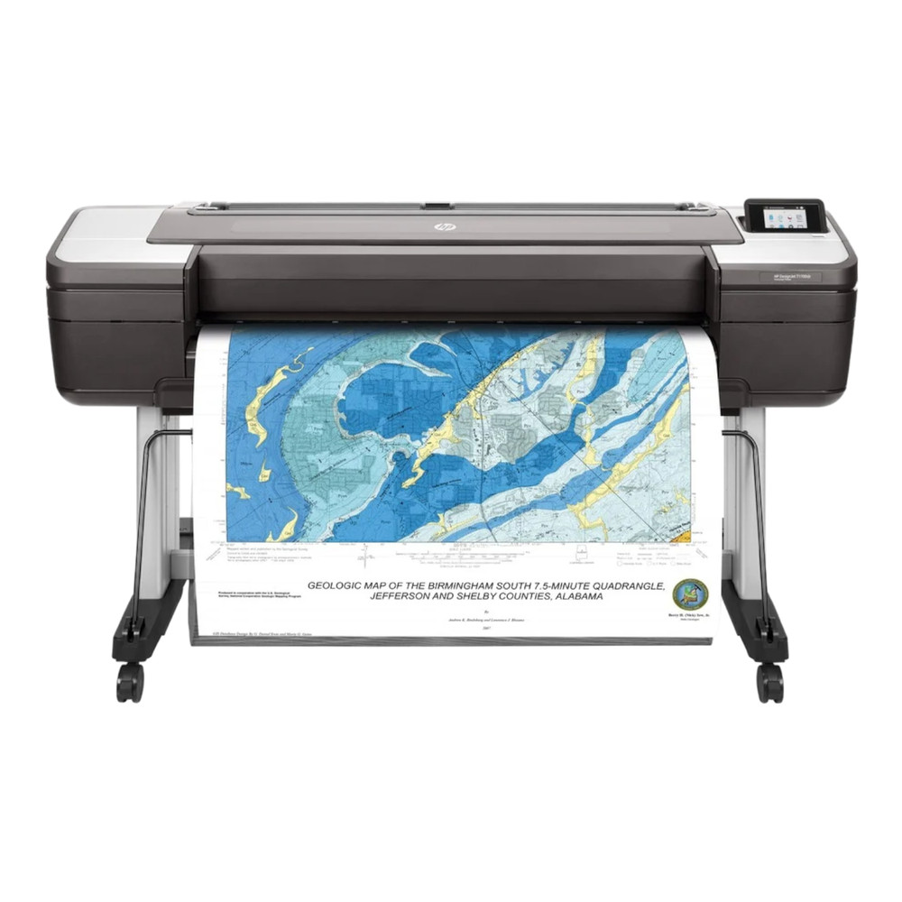New HP DesignJet T1700dr 44' PostScript Printer:USGOV, 1VD88B#BCB