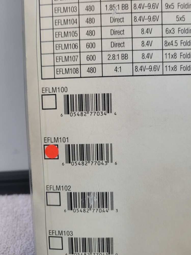 Eflite eflm101 Electric Flight Power System