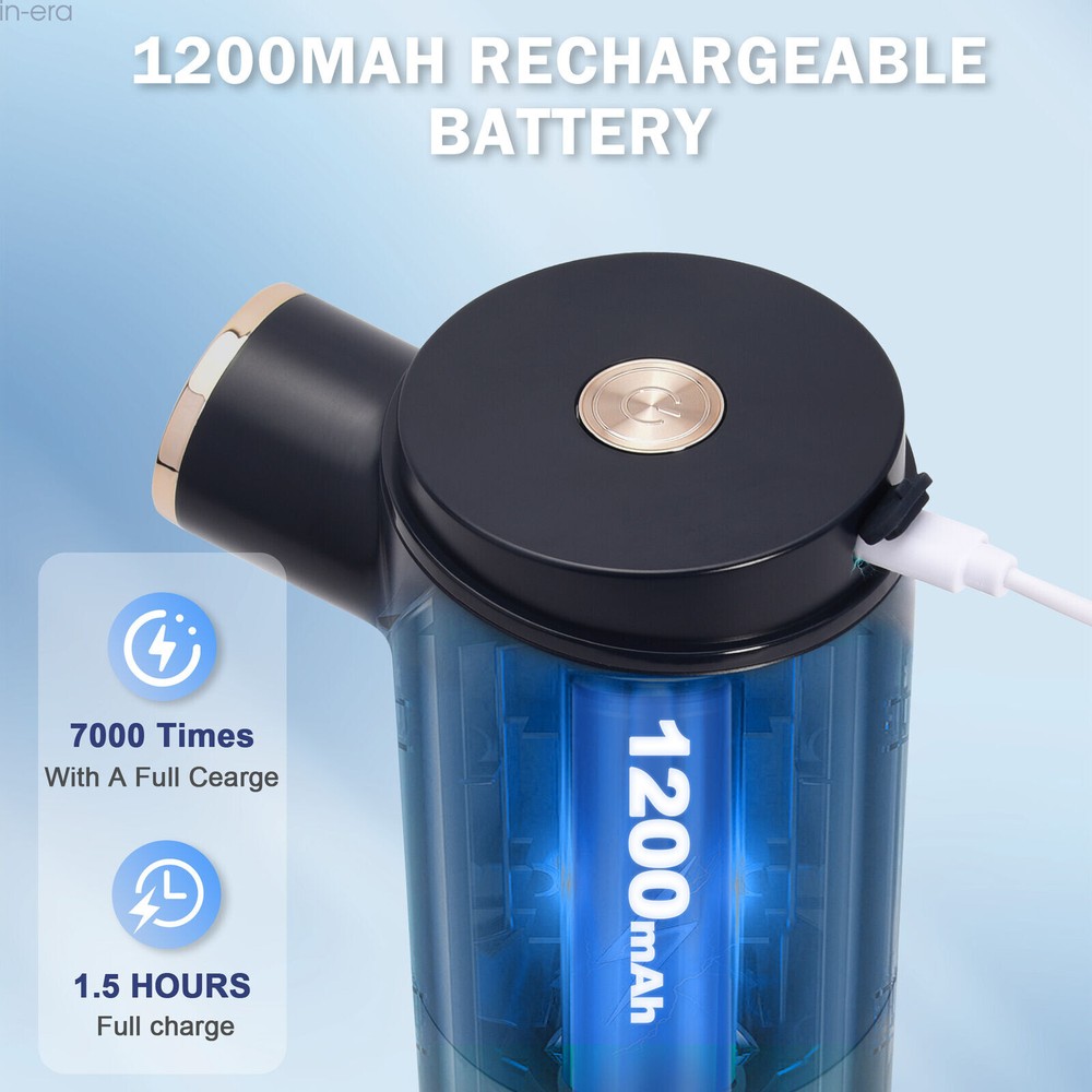 Automatic Liquid /Foam Soap Dispenser Volume Control Adjustable Rechargeable