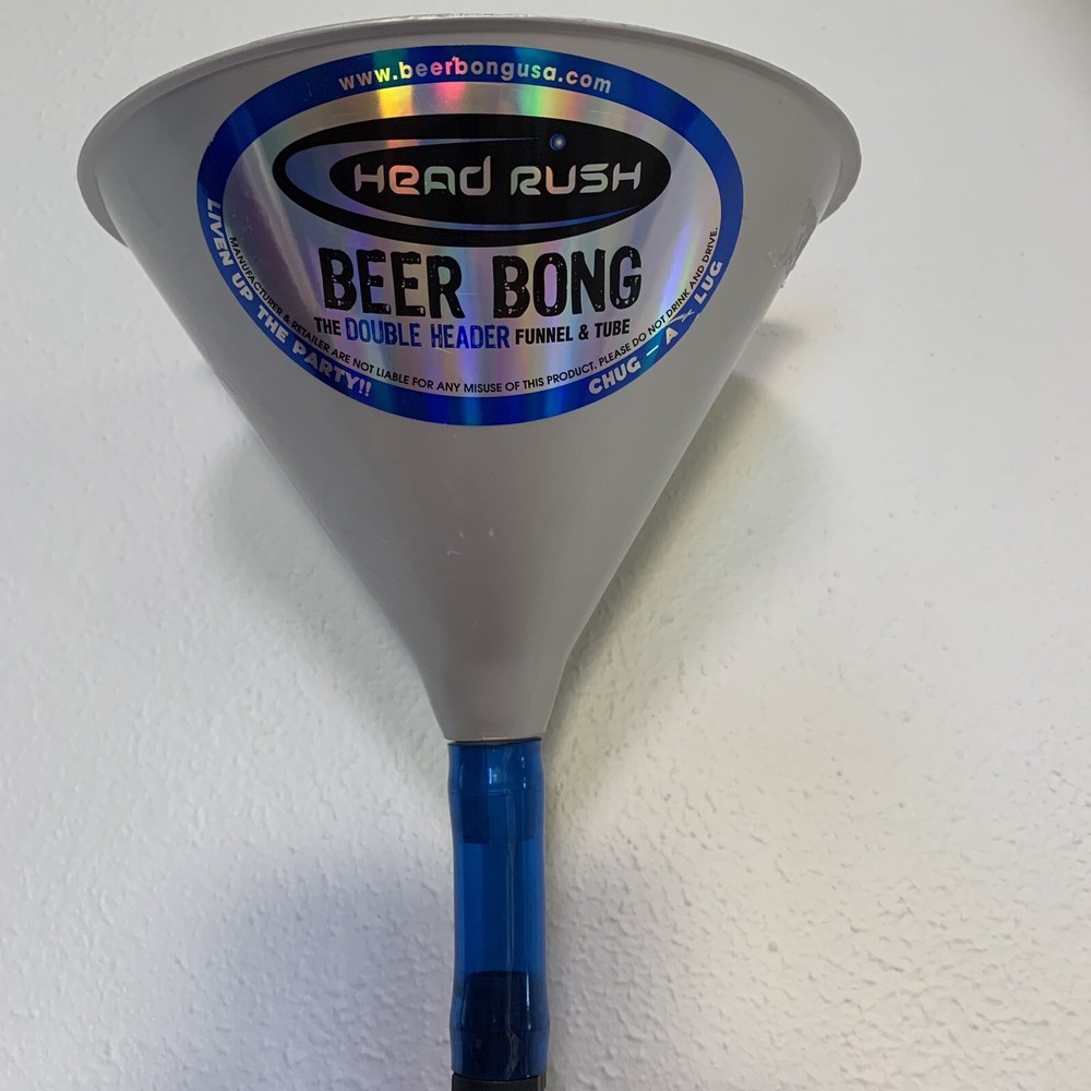 Head Rush Double Header Beer Bong (Tested Works)