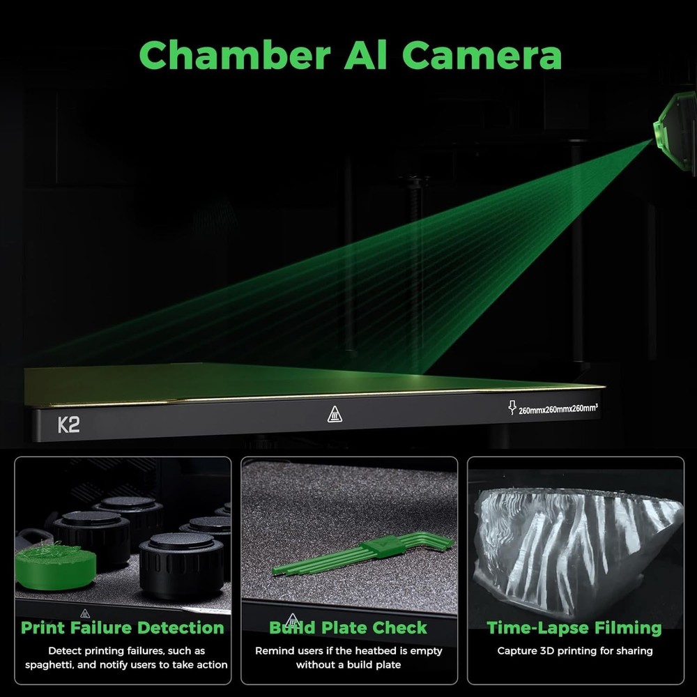 Creality K2 Combo Multicolor 3D Printer With Extra 3*CFS