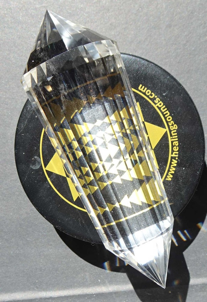 Clear Quartz Vogel 24-sided Crystal - v2005