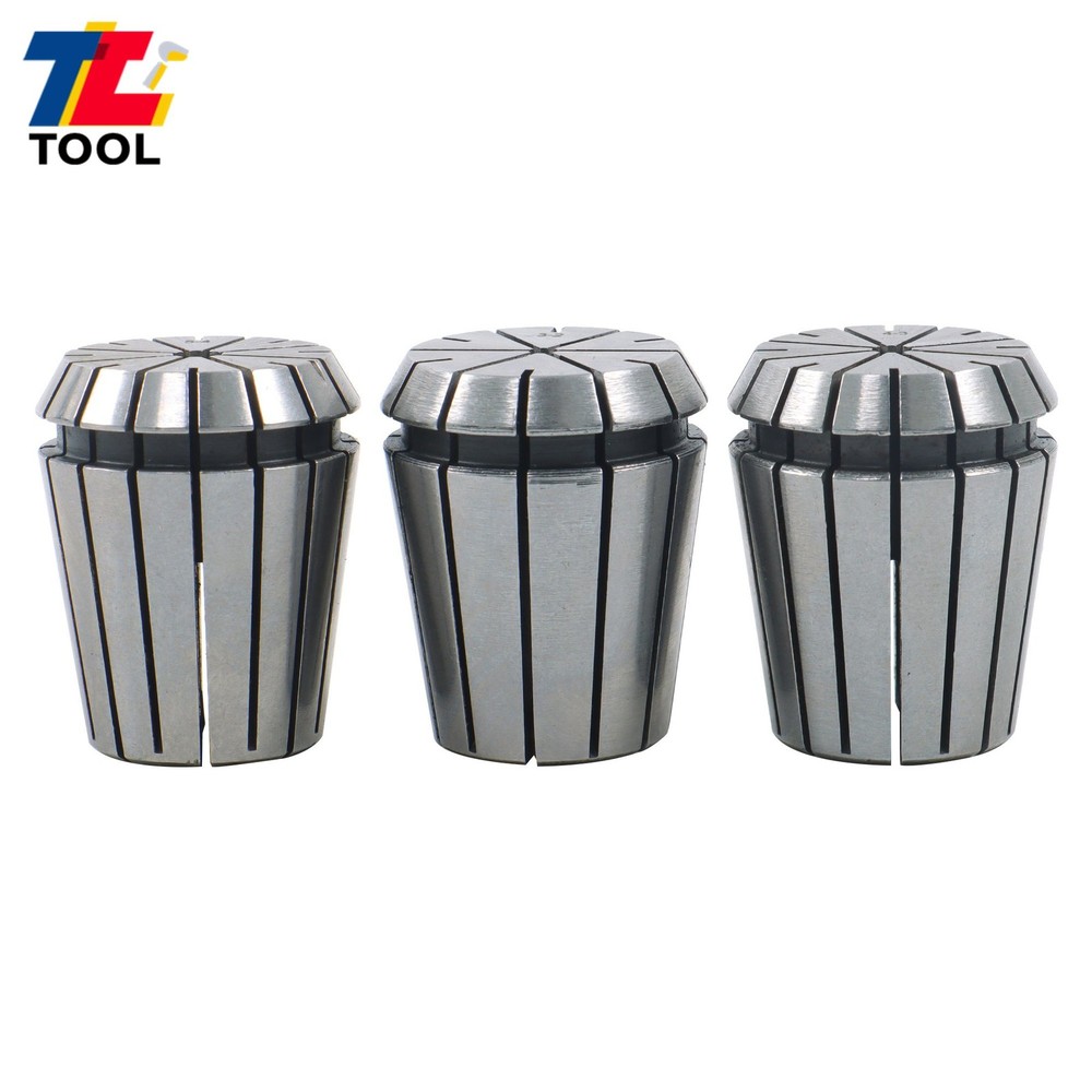 ER32 Collet 18 Pack Set MT3 M12 Thread Spring Type for CNC Milling Engraving
