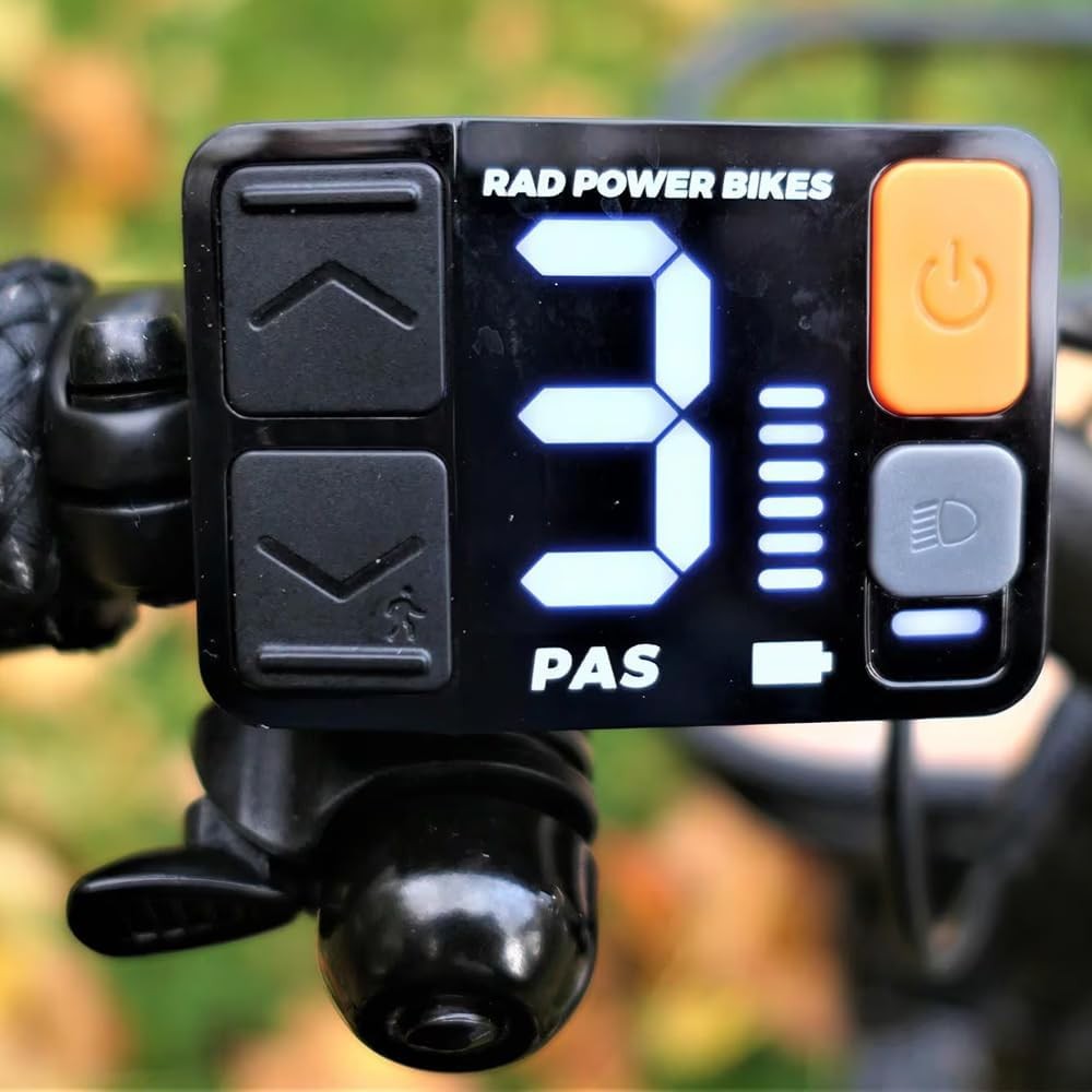 Rad Power LCD Display Meter 48V Ebike Speed Control Screen Panel
