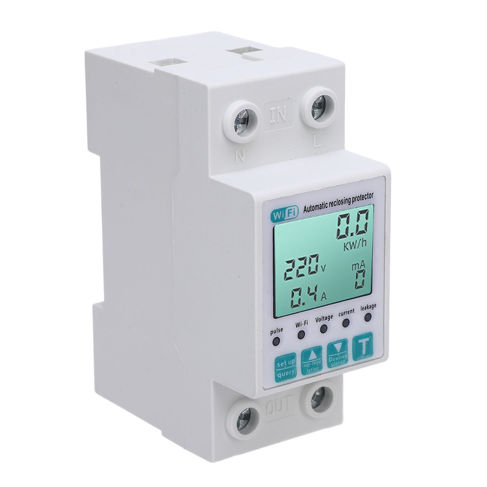 Smart Energy Meter LCD Display Remote Control Timer For Home Use Trending