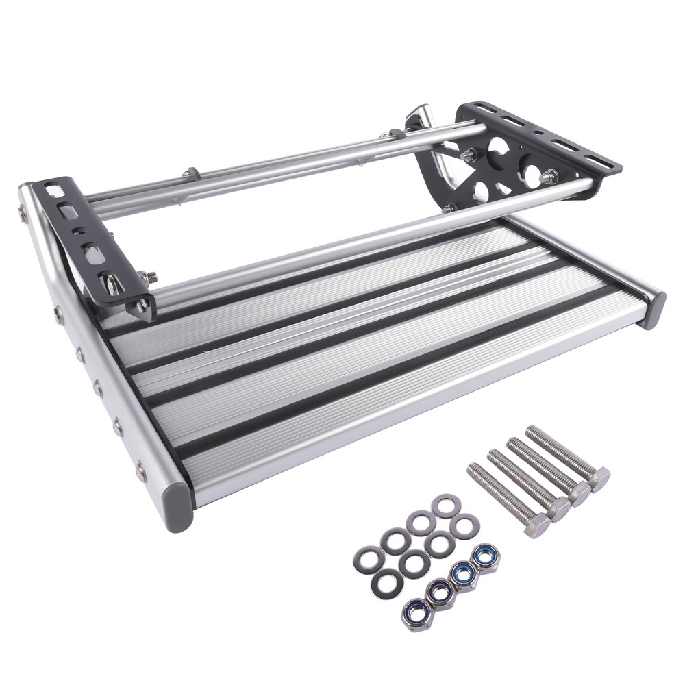 Manual RV Step Pull Out Retractable One Step for RV Camper Platform Steps Stair