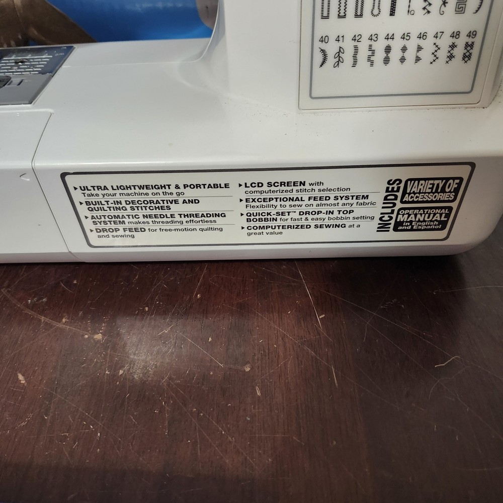 Brother sewing machine project runway limited edition CE-5000PRW computerized