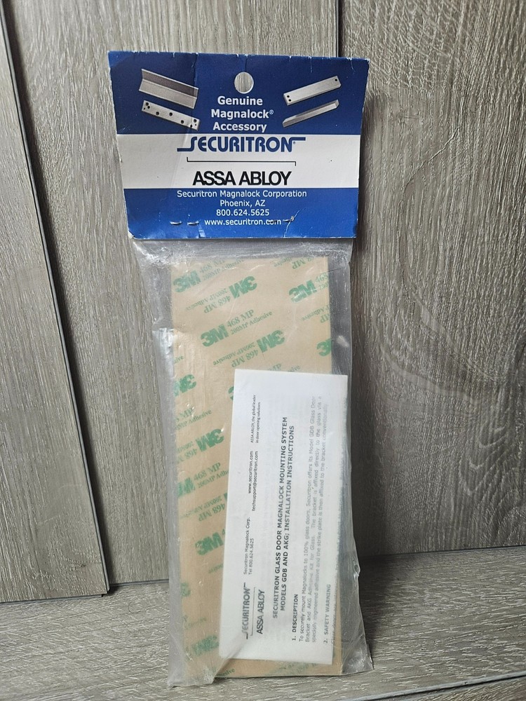 Securitron Assa Abloy GDB - Glass Door Bracket