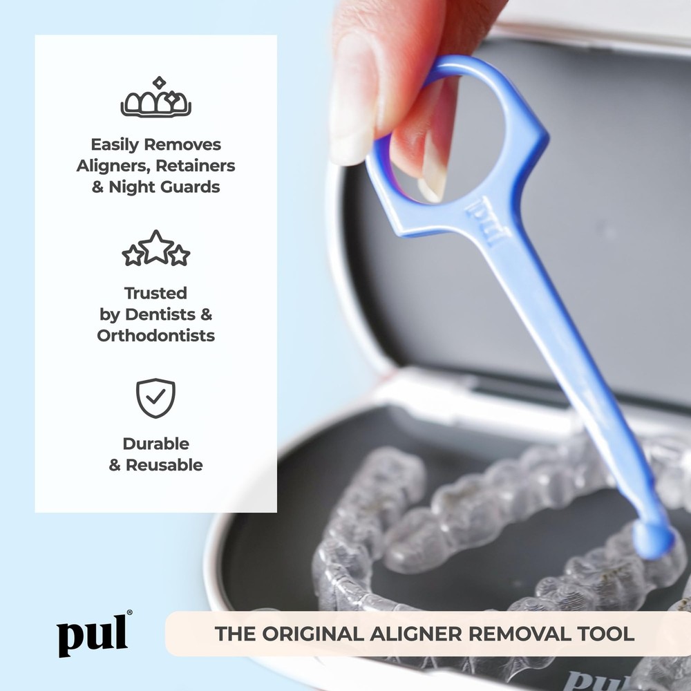 Aligner Removal Tool Set - Invisalign Remover Retainer Hook for Clear Aligners