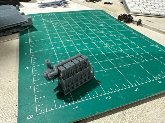 HO scale Baldwin 6 Cyl