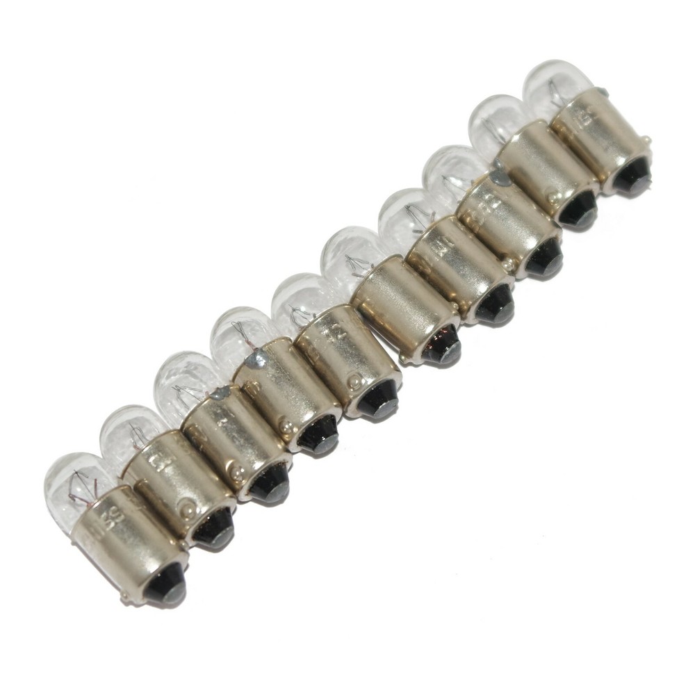 10 Pack 12V-4W Parking Turn Pilot Speedometer Bulbs