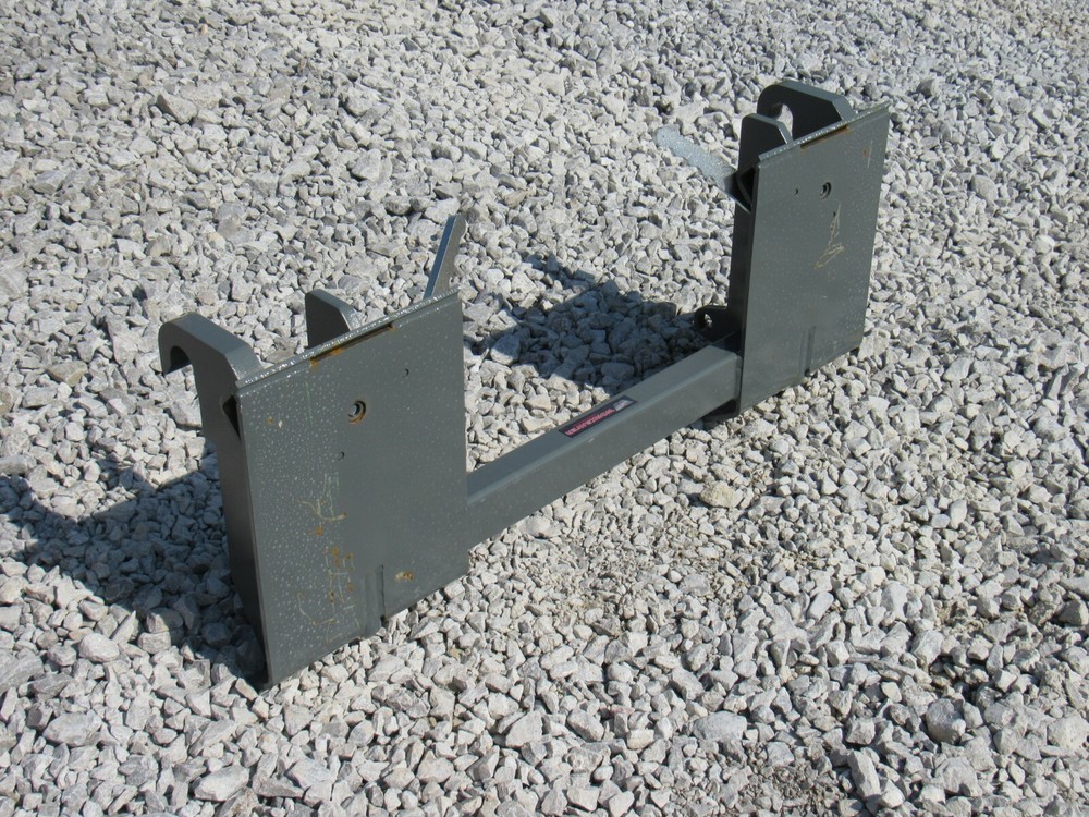 Global Euro Quickie Tractor Loader to Skid Steer Quick Attach Adapter Conversion