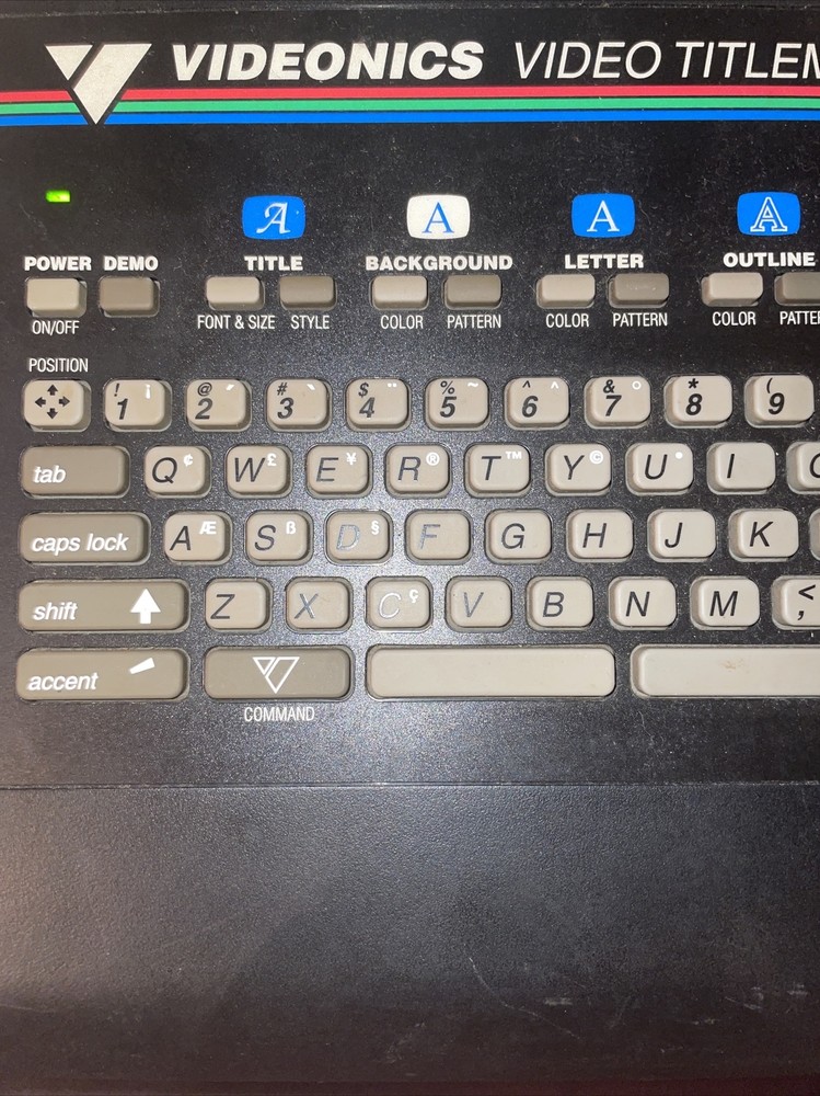 Videonics TM-1 Video Titlemaker