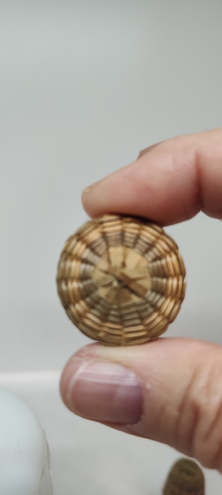 Antique Thimble Basket