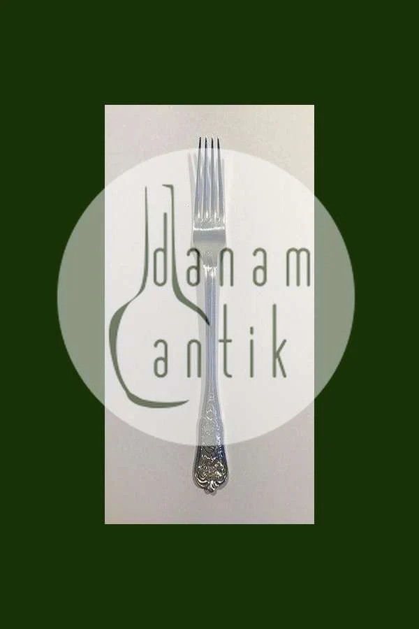 Georg Jensen Rosenborg Silver Plated Dinner Fork