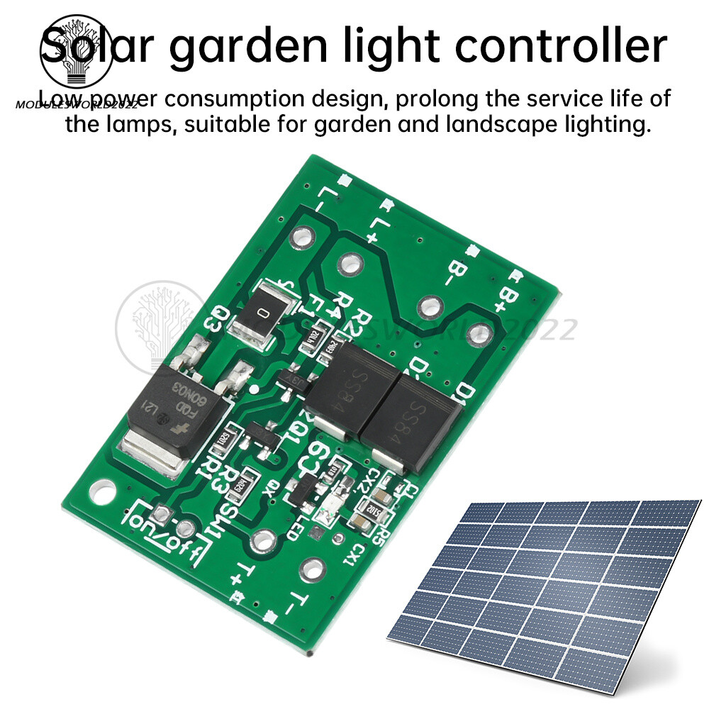 3.2V-15V Solar Light Circuit Control Board Solar Light Controller PCBA Board