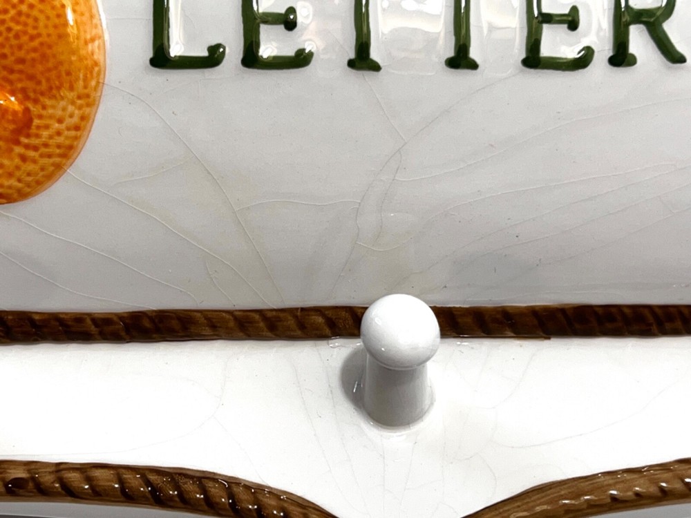 KK Fruit Paradise Mixed Fruit Ceramic Key & Mail Holder