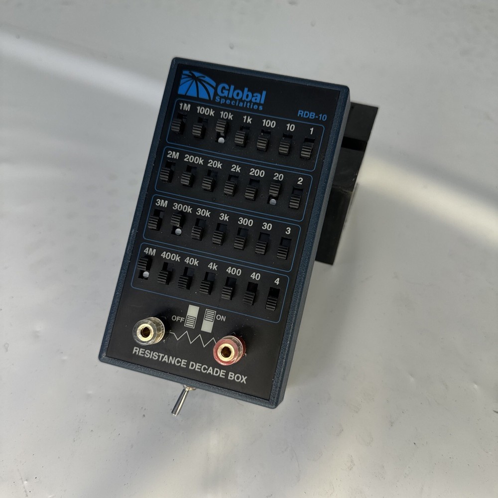 GLOBAL SPECIALTIES RDB-10 Resistance Decade Box