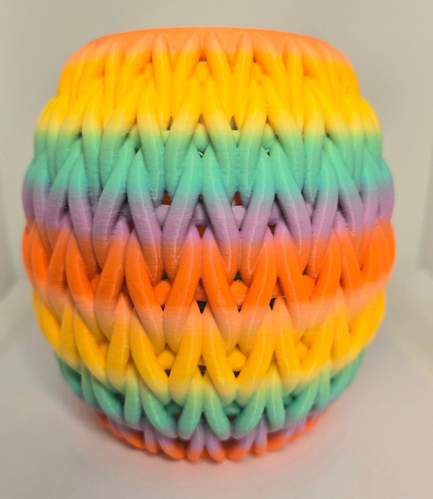 4 Piece Boho 3d Printed Vanity Set