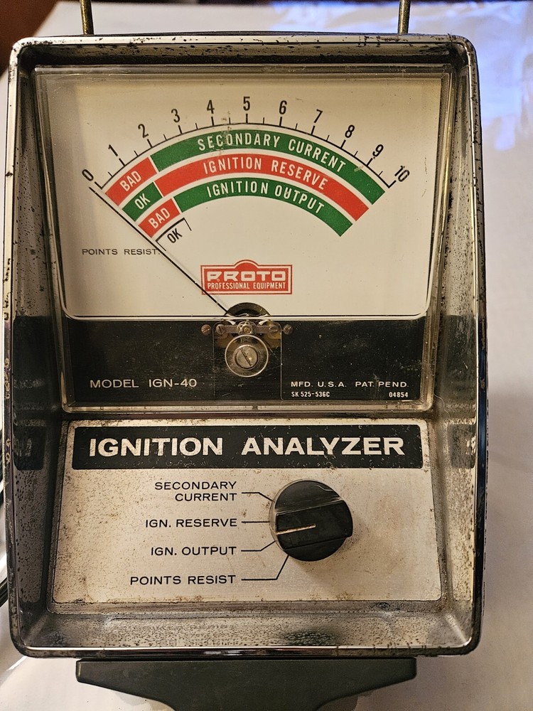 Proto Model IGN-40 Vintage Ignition Analyzer