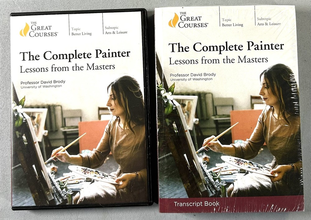 Great Courses DVD Bundle - How To Paint, How To Draw, The Complete Painter (x2)