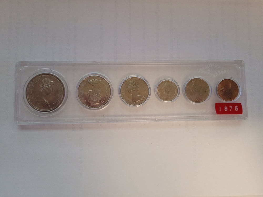 1975 Canada Uncirculated Year Coin Set