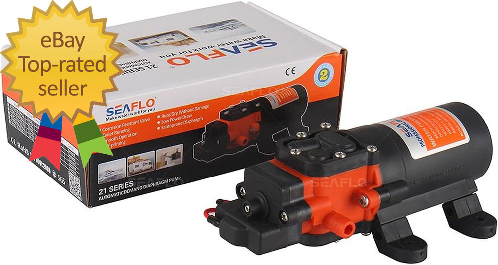 DC 12V Fresh Water Diaphragm Self Priming Pressure Pump