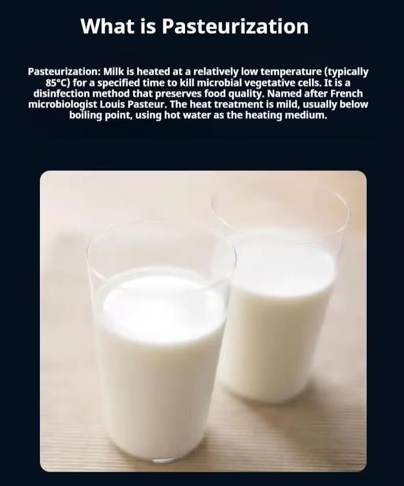 Milk Boiler Pasteurizer Digital Pasteurizer Machine for Dairy & Food Processing