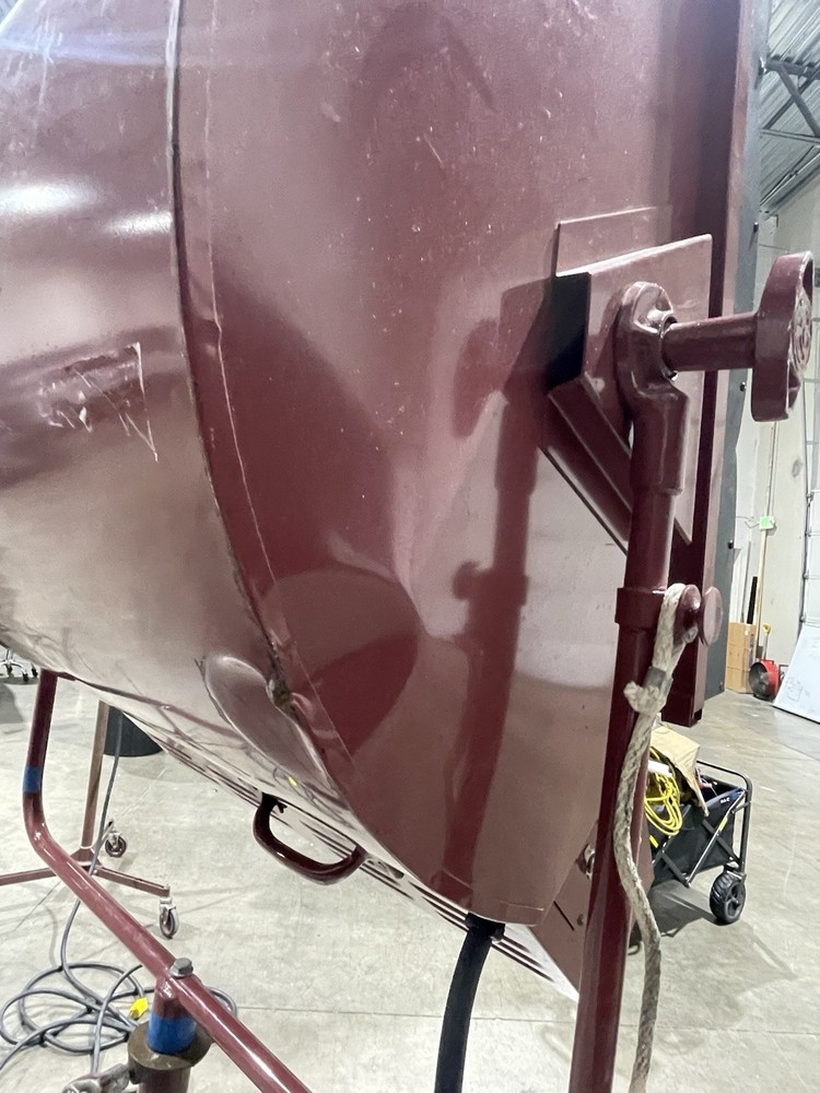 Mole Richardson Molequartz Softlite Type 2561 W/ Rolling Folding Stand Rare Find