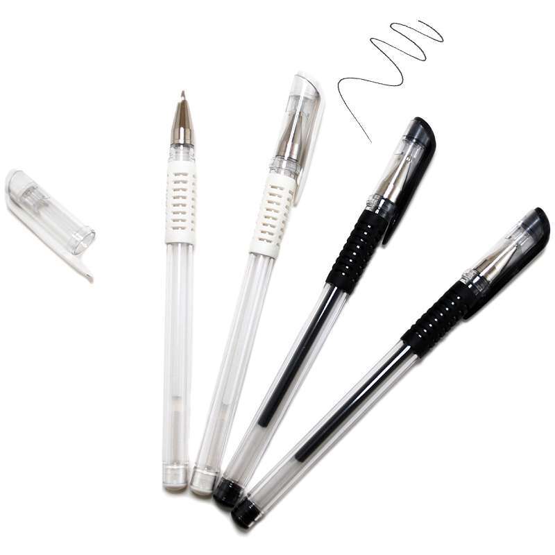 Scrapbook Gel Pens 4/Pkg Black & White