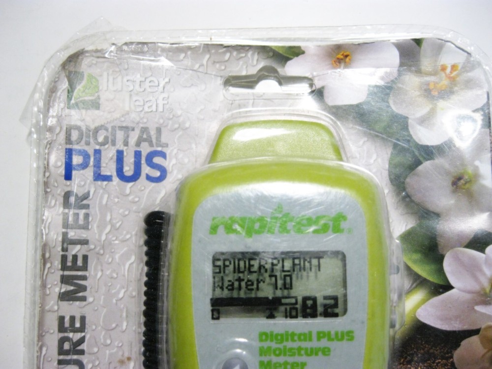 Luster Leaf Rapitest Digital Plus Soil Moisture Meter #1827 READ!!!!