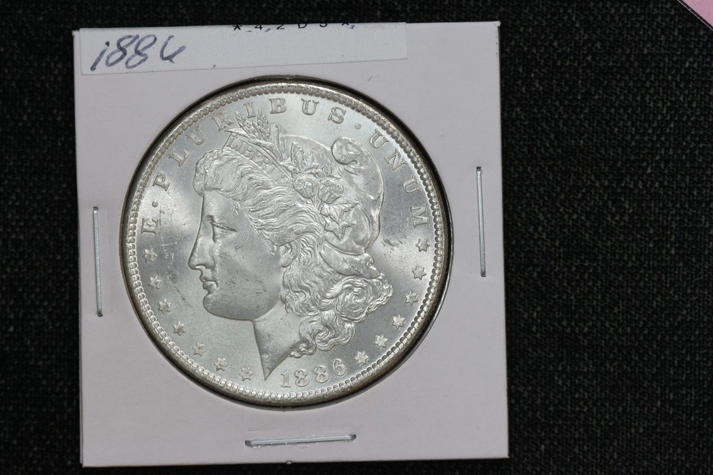 1886 Morgan Dollar BU 42D5