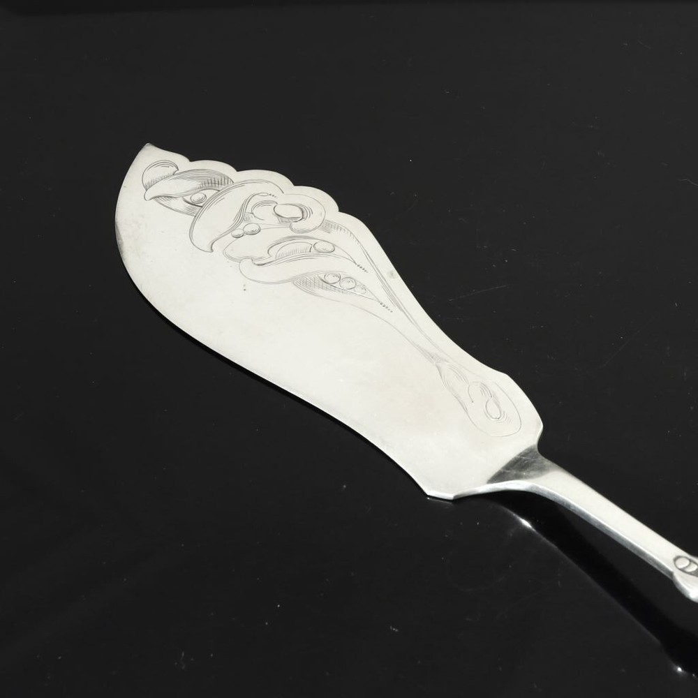 Heimbürger Silver Cake Server 32,3 cm - Mistletoe / Mistelten