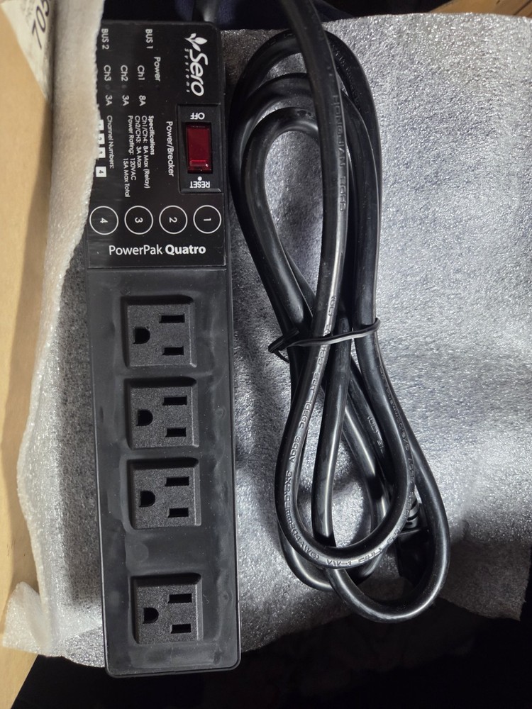 Sero powerpak quantro powerstrip