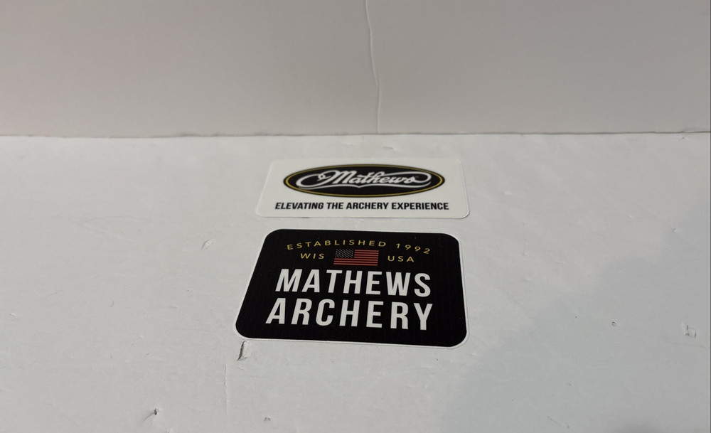 Mathews Archery Sticker Decals (2 Pack) New