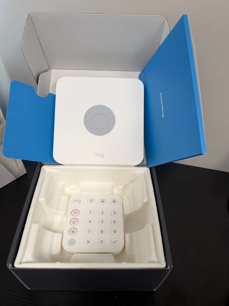 Ring Complete System Wireless Indoor 10 Piece Alarm home Security Set