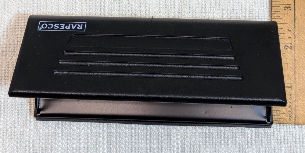 Rapesco Black Adjustable Six 6 Hole Diary Paper Punch