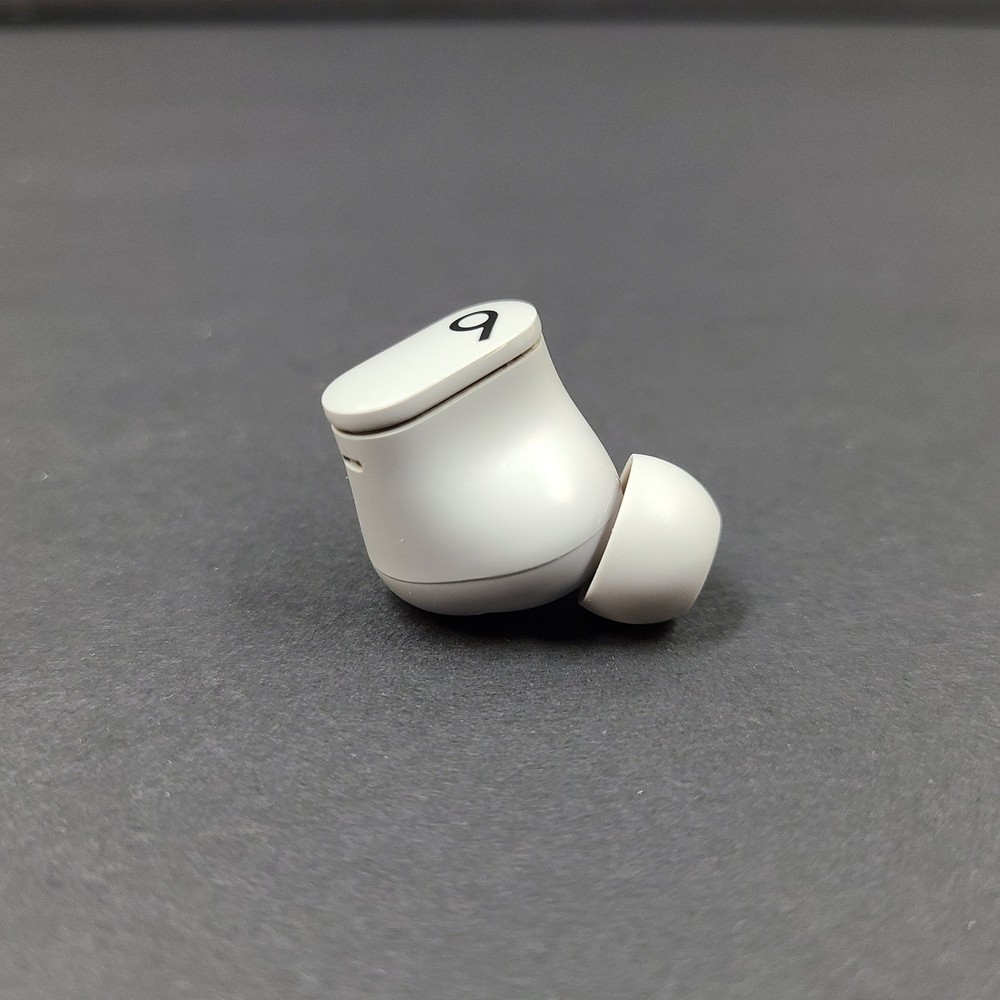 Beats Studio Buds Bluetooth Earbud Replacement LEFT ONLY A2512 - White Gray