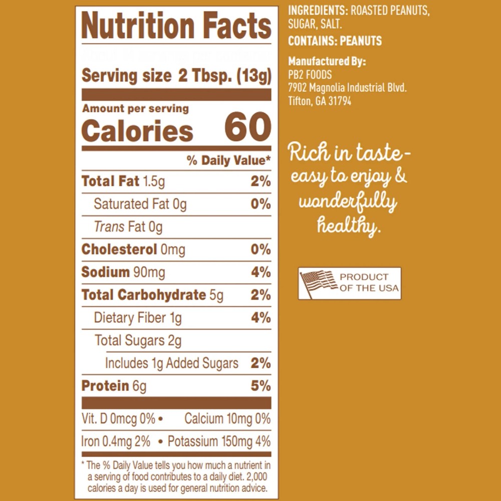 PB2 Powdered Peanut Butter, 16 oz