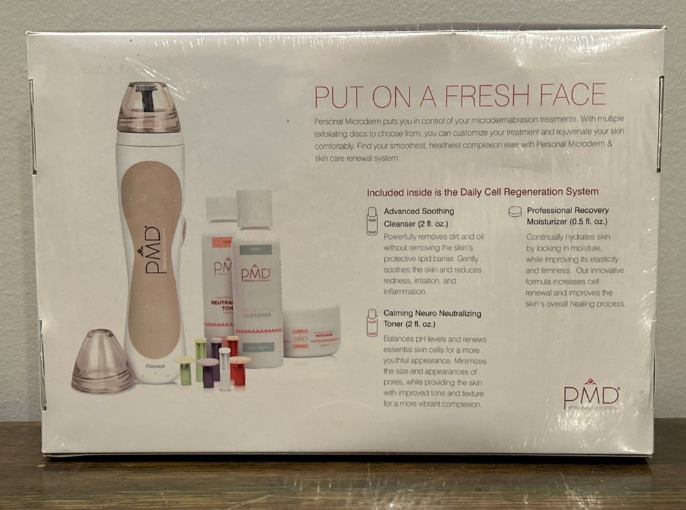 PMD Skin Renewal System Personal Microderm Kit New Sealed Packaging