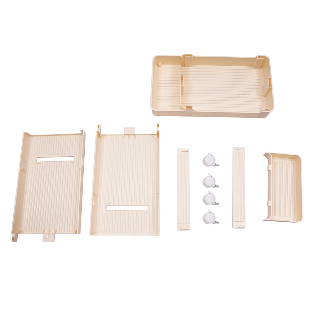 Multi-functional Storage Stand w/Wheels Rolling Workout Equipment Storage Rack