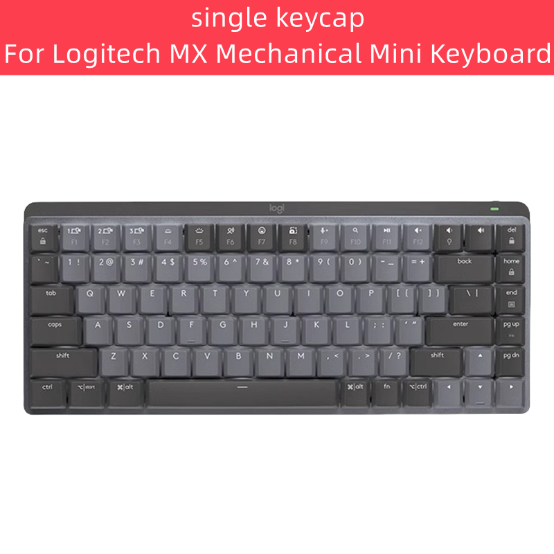 Logitech MX Mechanical Mini SINGLE REPLACEMENT KEYBOARD KEYCAPS Graphite ash