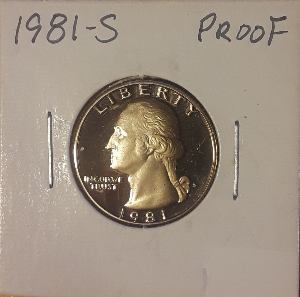 1981S Washington Quarter
