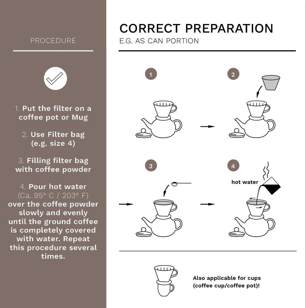 XXL Ceramic Coffee Dripper - Pour Over Brewer