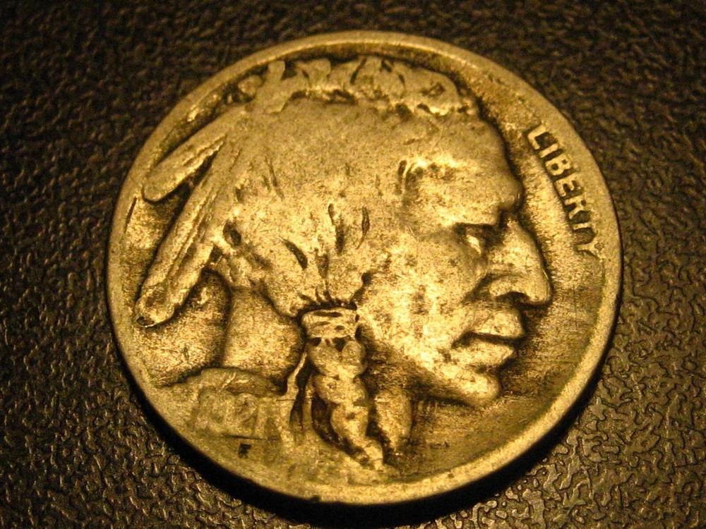 1921-S Buffalo Nickel