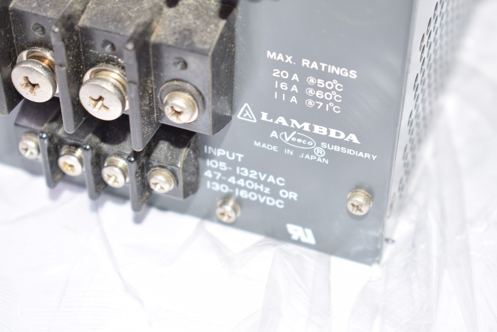 LAMBDA LJS-11-5-0V Power Supply MAX: 20Amps @ 50 DEG C