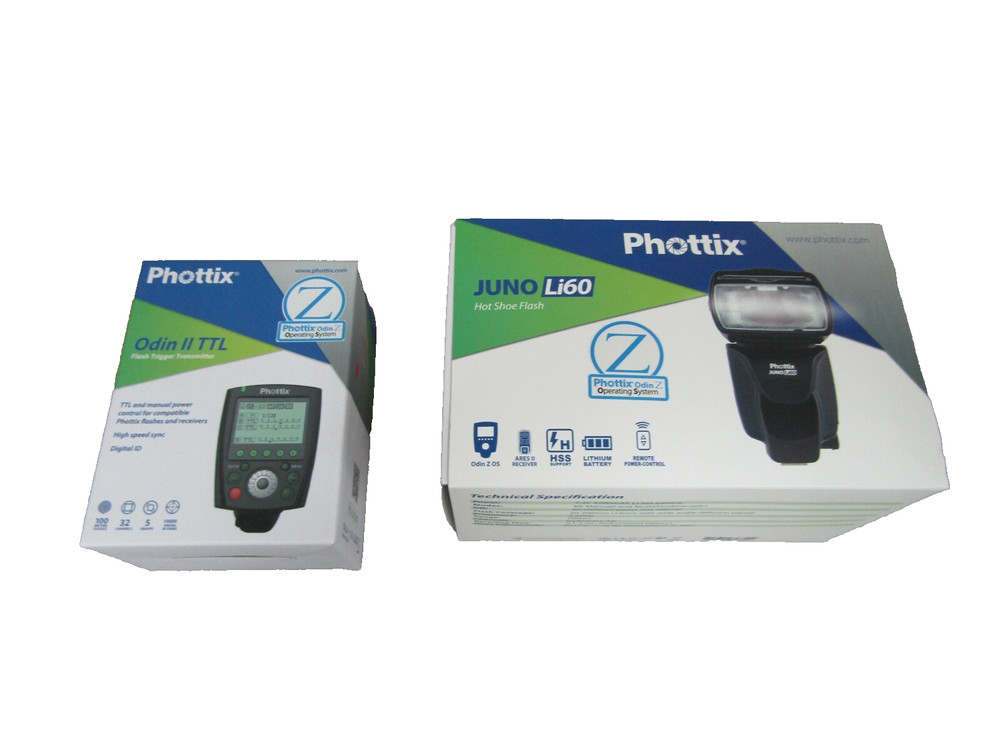 Phottix PH80315 Juno Li60 Transceiver Flash with Odin II Trigger Combo for Sony
