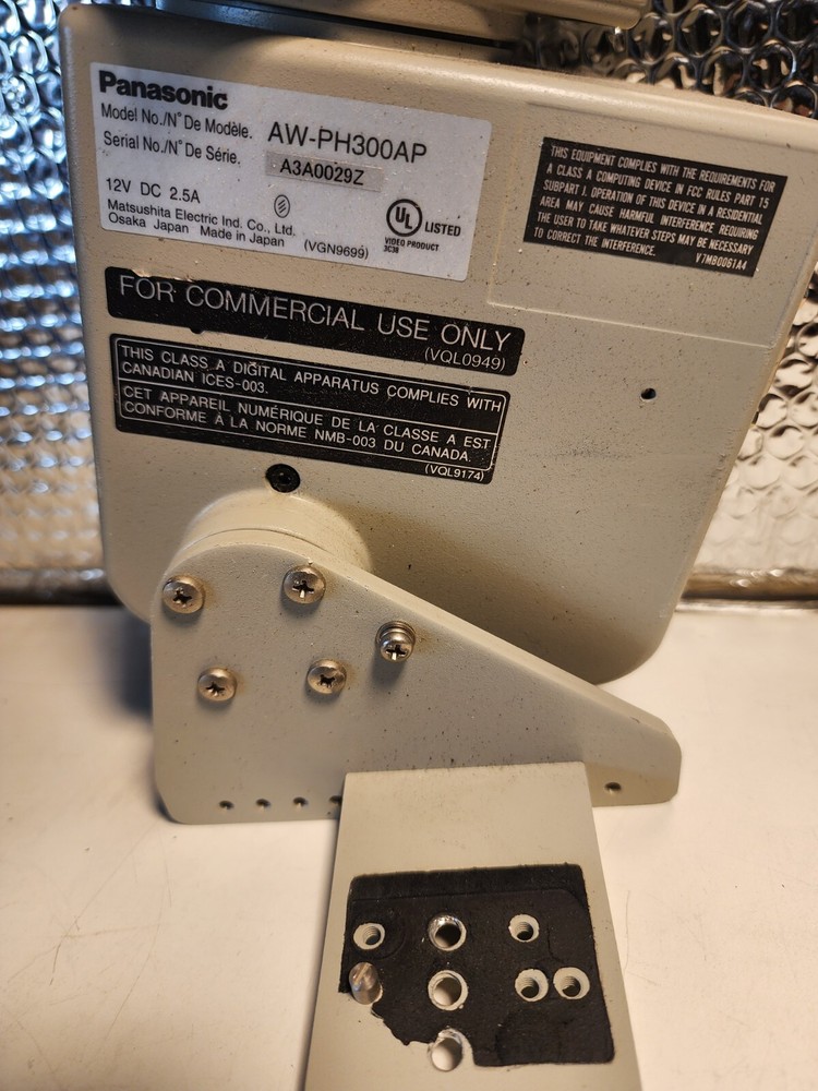 Panasonic Aw-Ph300Ap Pan/Tilt TRIPOD HEAD