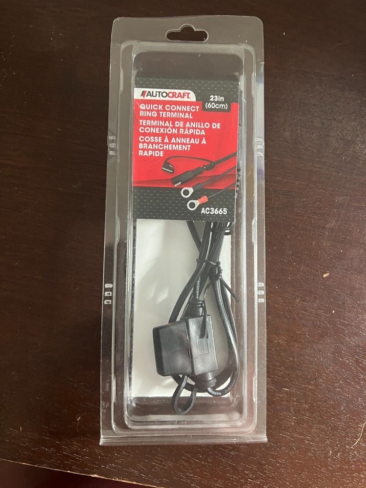 Autocraft AC3665 Quick Connect Ring Terminal - Battery Accessories