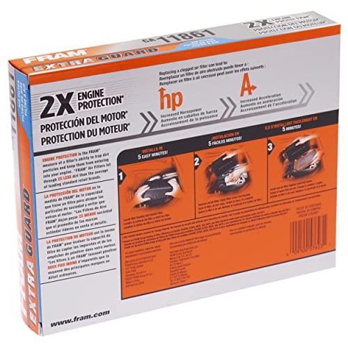 Extra Guard CA11861 Replacement Engine Air Filter for Select Mercedes One Size